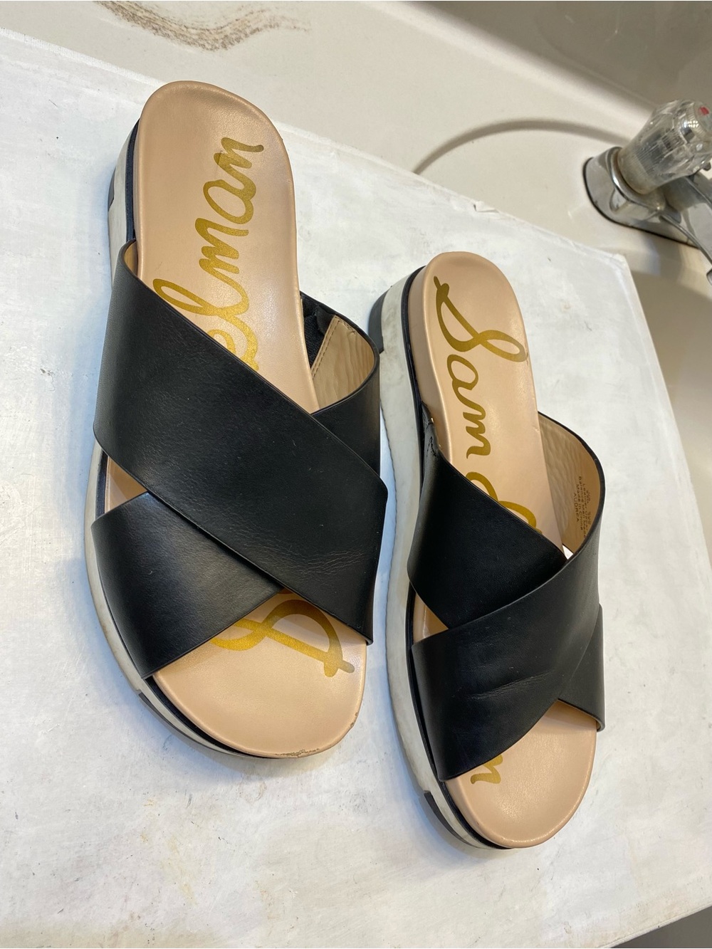 Sam Edelman Audrea Slide good condition good bottom clean interior Size 8.5M